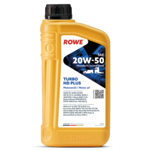 ROWE HIGHTEC TURBO HD SAE 20W-50 PLUS