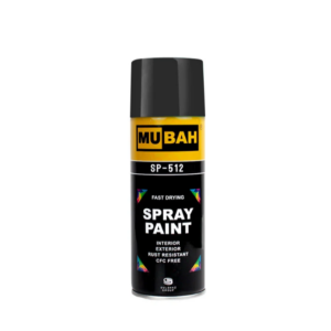 MUBAH SPRAY PAINT MATT-BLACK 400ML