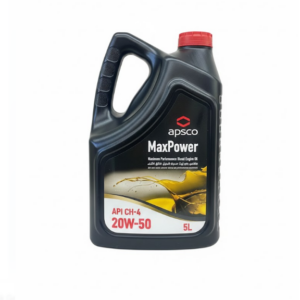 APSCO MaxPower 20W-50 Api Ch-4 5L