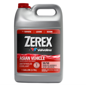 VALVOLINE Zerex Asian Red Vehicle Antifreeze / Coolant 3.78L