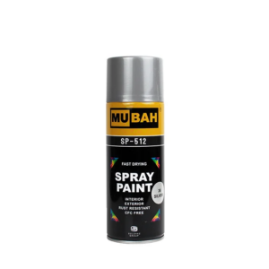MUBAH SPRAY PAINT SILVER 400ML