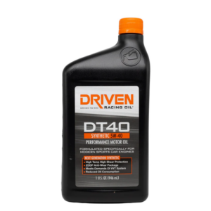 DRIVEN DT40 5W-40 Synthetic Street Performance Oil 946ML