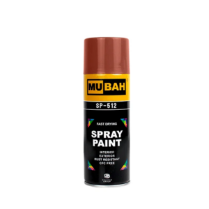 MUBAH SPRAY PAINT Anti Rust BROWN 400ML