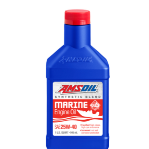 AMSOIL 25W-40 Synthetic-Blend Marine Engine Oil