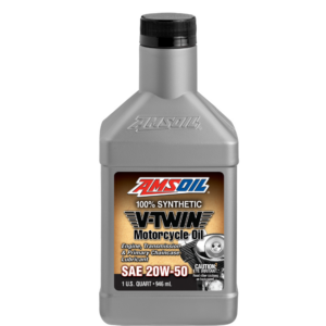 AMSOIL 20W-50 100% Synthetic V-Twin Motorcycle Oil