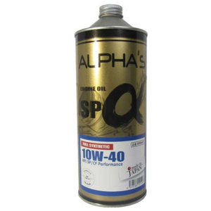 ALPHA'S FULL SYNTHETIC SP 10W-40