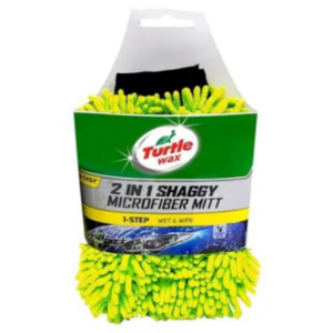 TURTLE Wax 2 In 1 Shaggy Microfiber Mitt, Green