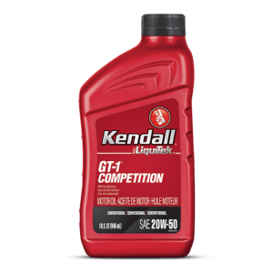 KENDALL GT-1® COMPETITION MOTOR OIL WITH LIQUITEK®