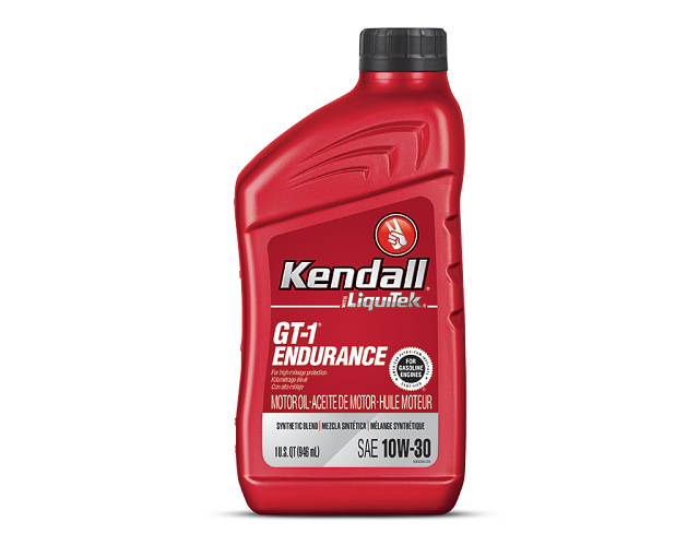KENDALL GT-1® ENDURANCE MOTOR OIL WITH LIQUITEK®