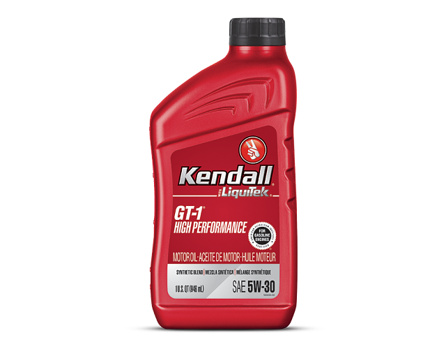 KENDALL GT-1® HIGH PERFORMANCE MOTOR OIL WITH LIQUITEK®