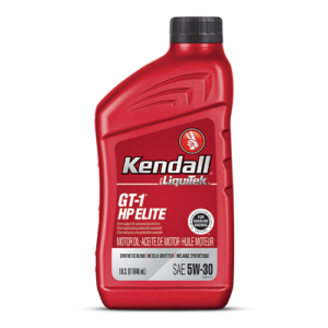 KENDALL GT-1® MAX MOTOR OIL WITH LIQUITEK®