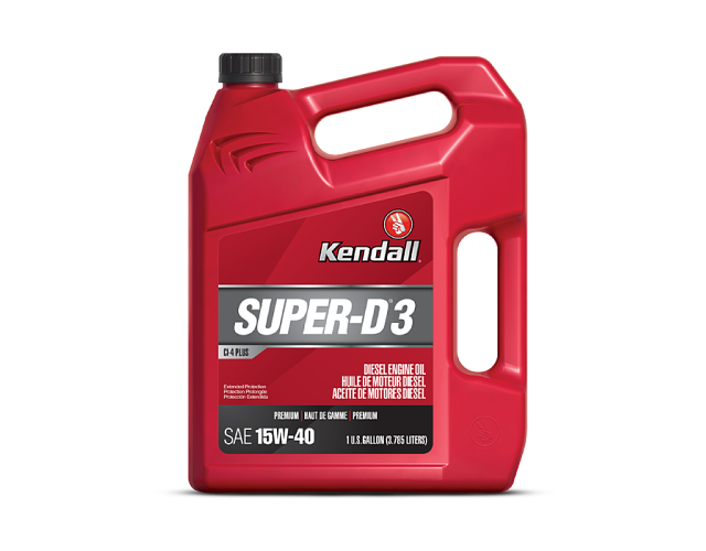 KENDALL SUPER-D® 3 DIESEL ENGINE OIL 15W-40