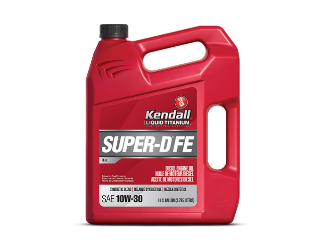 KENDALL SUPER-D® FE DIESEL ENGINE OIL WITH LIQUID TITANIUM®