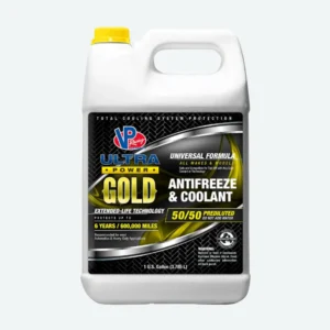 VP Racing Ultra Power™ GOLD Antifreeze & Coolant 50/50: HOAT Coolant 1GALLON